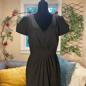 Cynthia Steffe black V- Neck dress
